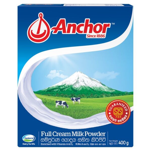 Anchor Full Cream 400G